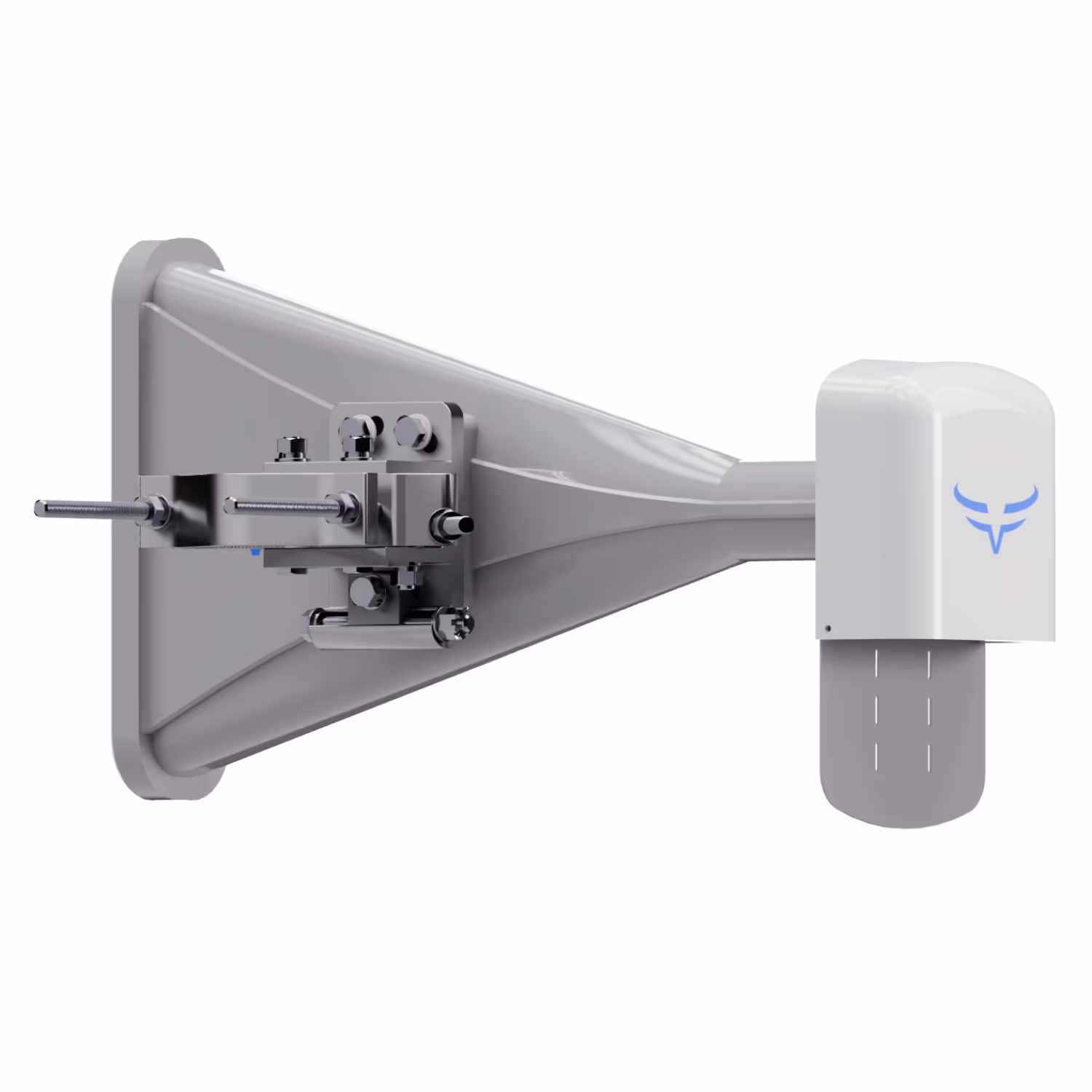Wideband 6 GHz Asymmetrical 90° Horn Antenna thumbnail 3